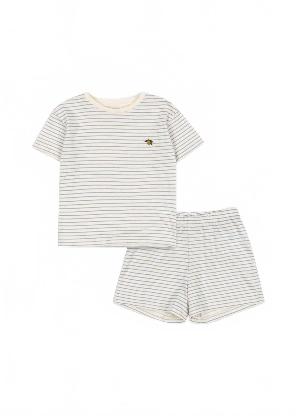 NEW KONGES SLØJD boys famo set in blue stripe
